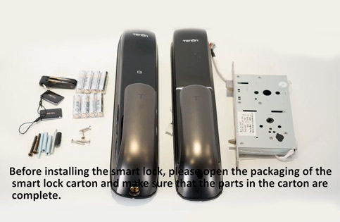 SmarTech A3 Smart Lock Installation Process