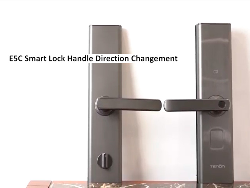 SmarTech E5C Smart Lock Direction Changement (Mortise Lock&Handle)