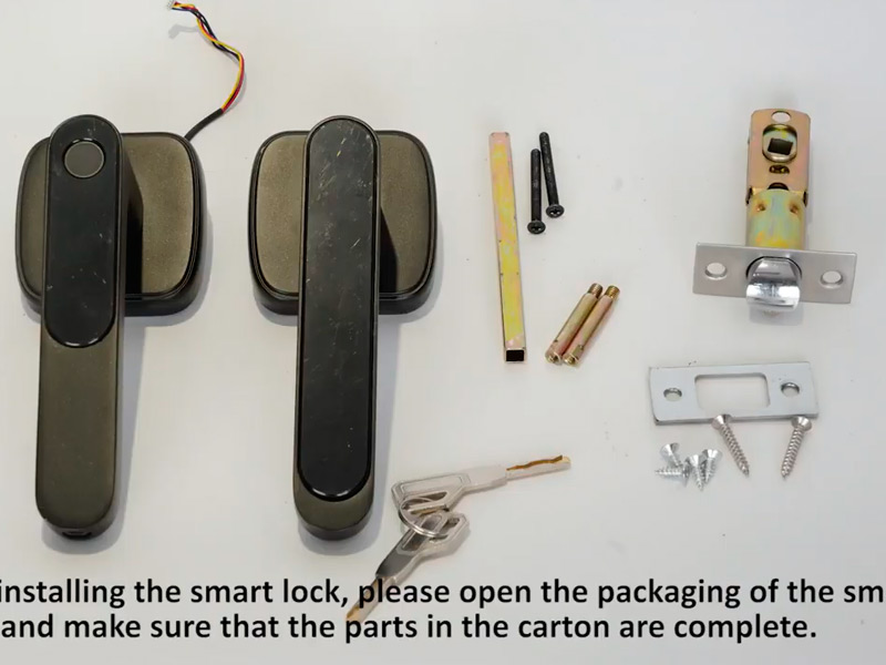 SmarTech K1 Smart Lock Installation Process