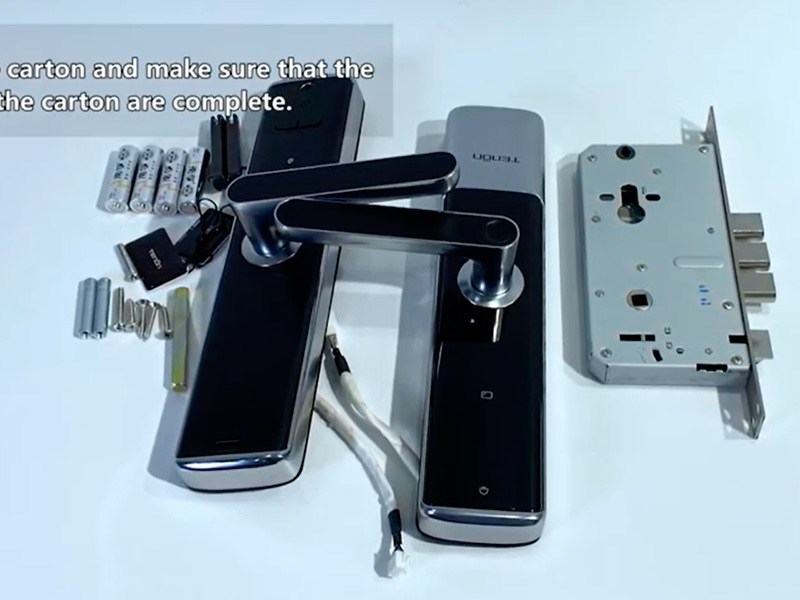 SmarTech K6 Smart Lock Installation Process