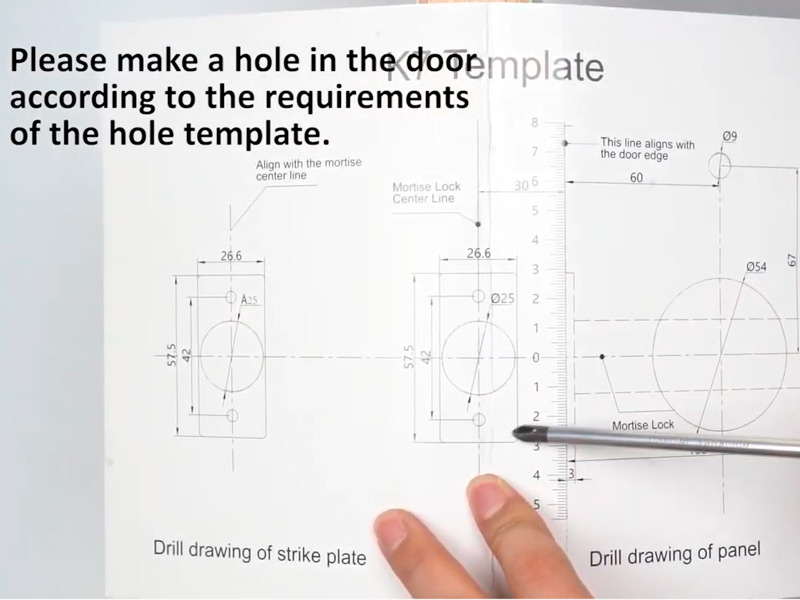 SmarTech K7 Smart Lock Installation Procedures