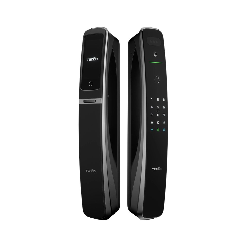 SmarTech A9 pro 3D Face Recognition Built-in WiFi Palm Vein Unlock Smart Door Lock with Display And Digital Door Viewer